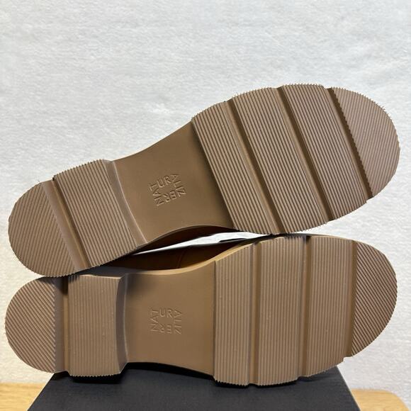 Naturalizer Women's Cabaret Slip On Lug Sole Loafer Shoe English Brown Size 7.5 - Picture 9 of 14